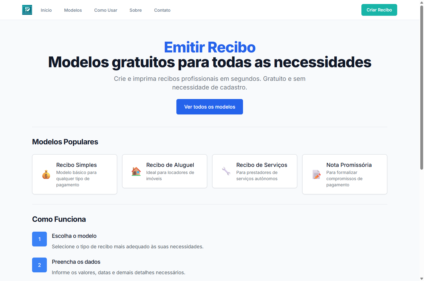 Emitir Recibo
