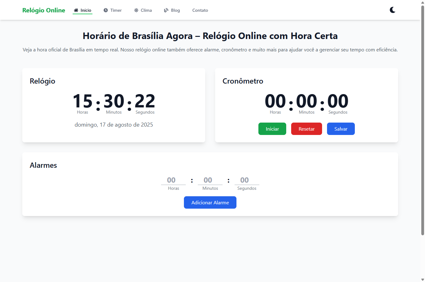 RelogioBR - E-commerce